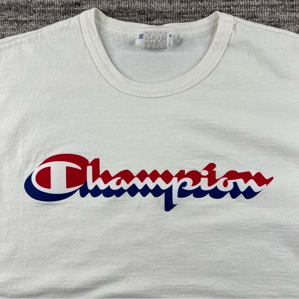 Champion T-Shirt Men's 2XL Graphic Tee White (Pre-owned) - Picture 3 of 11